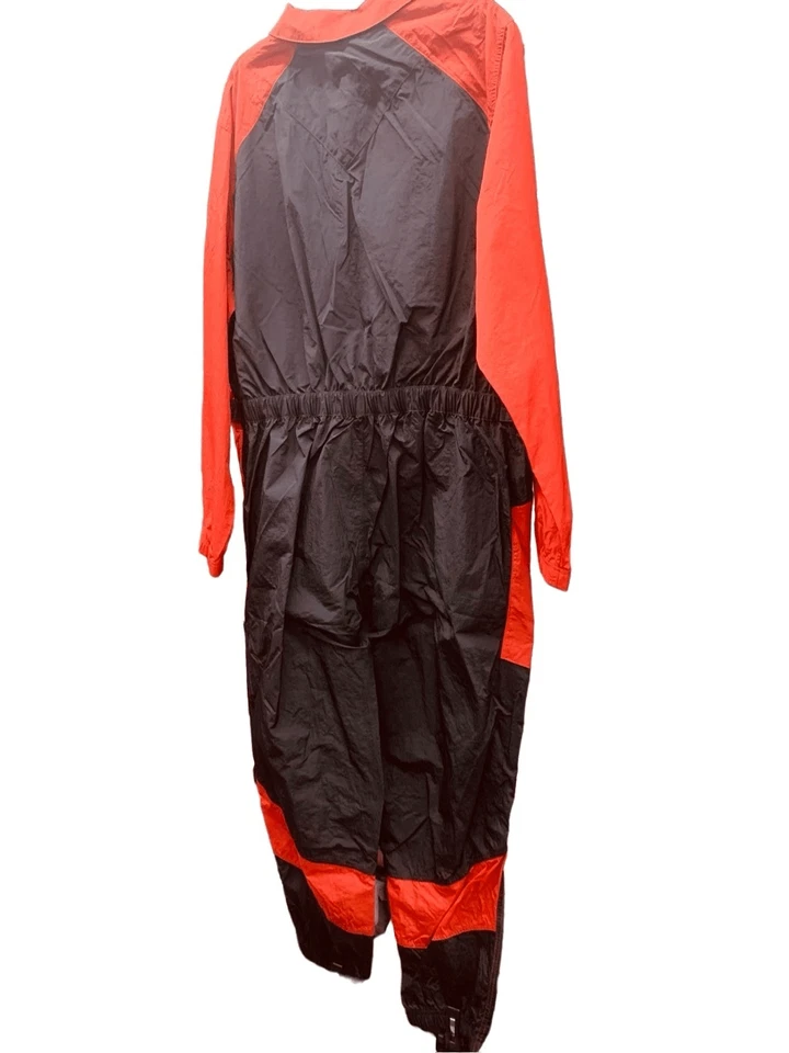 Jordan’s women’s overall red black size 1X jumpsuit wind breaker - Image 3 of 3