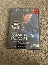 Minority Report DVD, 2002, 2-Disc Set, Widescreen Brand New Sealed