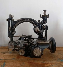 Grossmann Anita B Zick Zack Stroh Zopf Hut Maschine Willcox & Gibbs