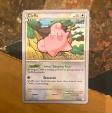 Nintendo Pokemon TCG HeartGold SoulSilver Cleffa 17/123 1st Ed Holo Rare ENG on eBay