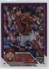 2023 Topps Series 2 Retail Purple Foil /799 Carson Kelly #633 14nf
