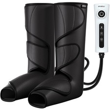 CINCOM Leg Massager for Circulation and Pain Relief, Air Compression Calf Foot L