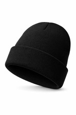 Winter Beanie Hat Mens & Womens – Soft Fit Knitted Warm Skull Woolly Plain Cap