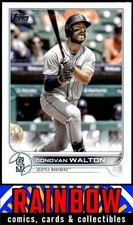2022 Topps Update #US242 Donovan Walton Seattle Mariners