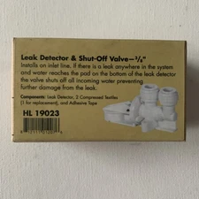 Hydrologic 3/8” Leak Detector & Shut-Off Valve HL19023 NEW