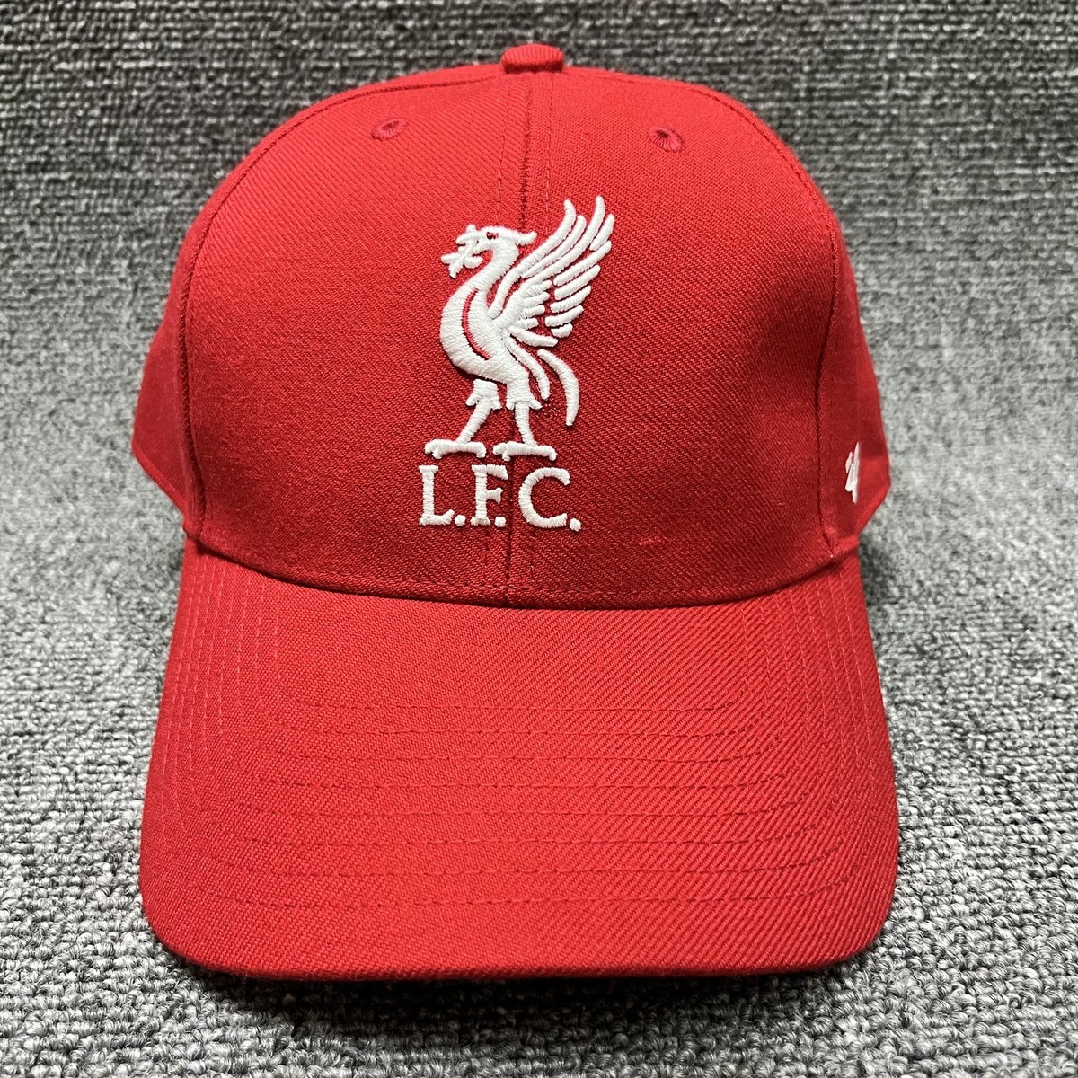 '47 Brand Liverpool FC Red Adjustable Baseball Cap L.F.C. Hat OSFA New