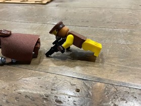 LEGO&reg; Minifigure Star Wars QUI GON JINN Printed Legs sw0593 sw0594 sw0592 75058
