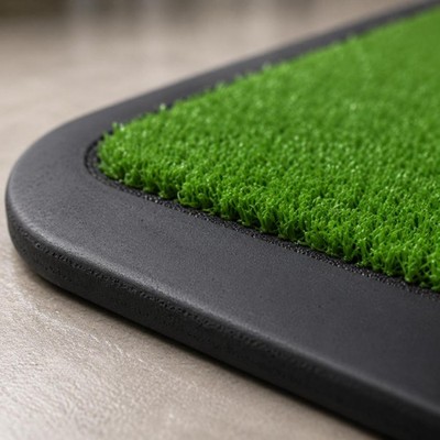 Golf-Abschlagmatte Kunstrasen Golf Abschlagmatte Grün für Indoor-Training