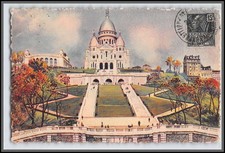 49716 N°270 paris sacré coeur Exposition coloniale Paris 1931 France superbe car