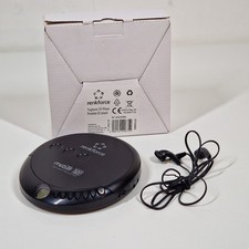 Renkforce RF-CDP-200 Tragbarer CD-Player CD MP3 Schwarz CD-Spieler für Unterwegs
