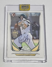 RYON HEALY 2017 Topps Archives Signature Series BuyBack Auto SP #d 37/99