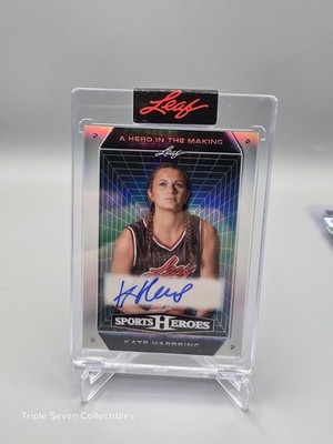 2026 Leaf Sports Heroes Kate Harpring  Auto  #AH-KH1 2/9 