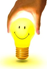 Smiley Cordless Lightbulb