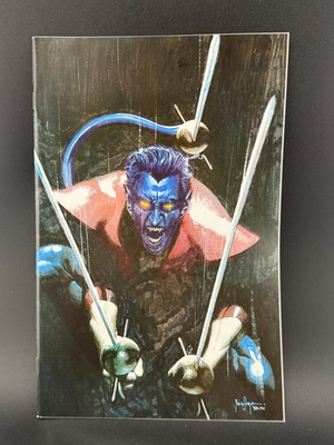 #ad Giant Size X Men: Nightcrawler #1 Mico Suayan Virgin Variant $5.09