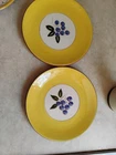 Stangl Pottery Blueberry Bread & Butter Plate 6.25" Set Of 2