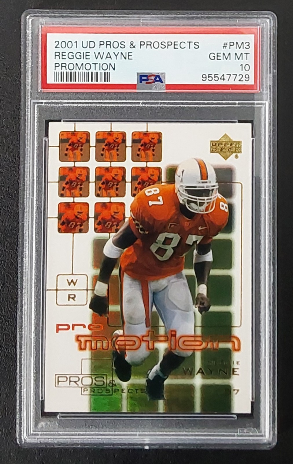 Reggie Wayne Upper Deck Pros & Prospects Promotion #PM3 Base