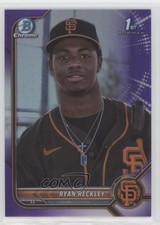 2022 Bowman Chrome Prospects Purple Refractor 88/250 Ryan Reckley #BCP-163 0c6