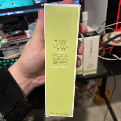 Mary Kay Satin Hands White Tea & Citrus Satin Smoothie Refining Shea Hand Scrub
