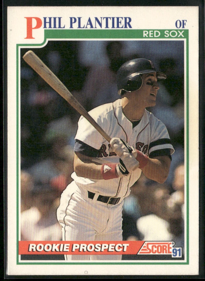1991 Score #348 Phil Plantier 1