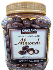 Kirkland Signature Milk Chocolate Covered Almonds 3 LB 