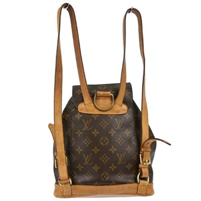 LOUIS VUITTON MONTSOURIS MM BACKPACK BAG PURSE MONOGRAM  display picture 1