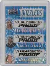 2024 Brink Cardoso Sheldon Pre-Production Proof Leaf Metal Dazzlers 1/1
