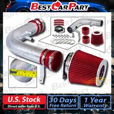 BCP RED 97-03 Ford F150/Expedition 4.6/5.4L V8 Air Intake Racing System + Filter