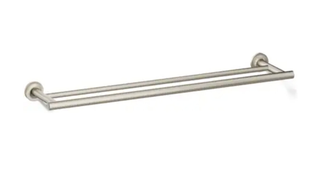Bar Rail Bathroom Brushed Nickel New