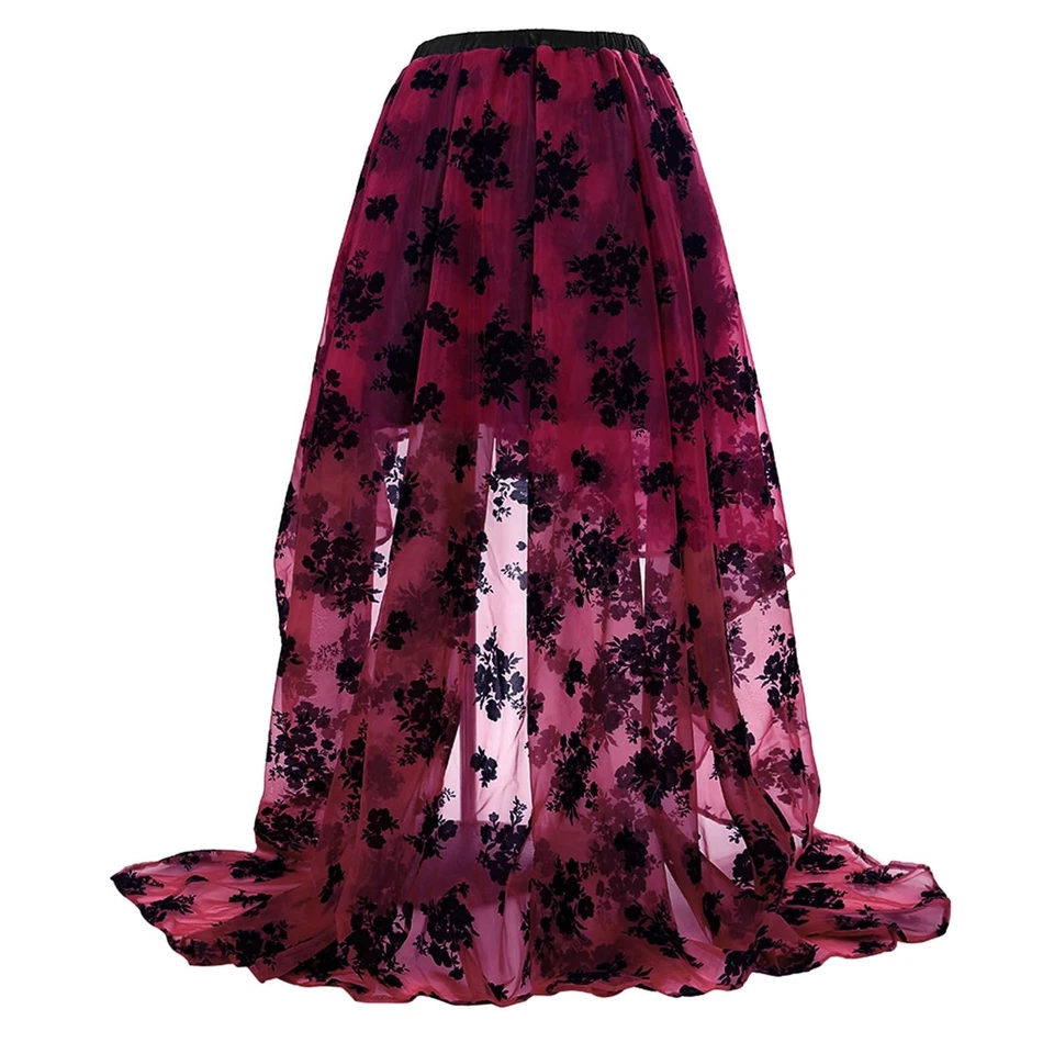 Disfraz Renacentista Zhitunemi Falda Steampunk: Vestido Victoriano para Mujer Cors... Foto 3 de 4