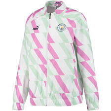 Manchester City Shirt MCFC Prematch Jacket Puma Womens Fit