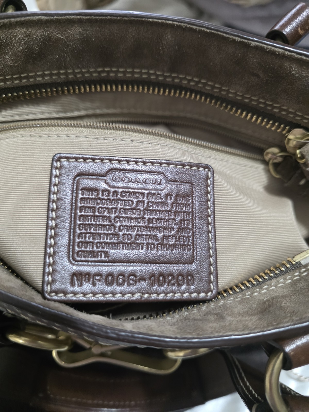 COACH Hampton Mosaic Patchwork Satchel limited ed… - image 6