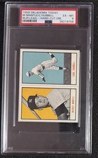 1959 Oklahoma Today- Mantle Hubbell - PSA 6 (Only Graded Example) (Double/Panel)
