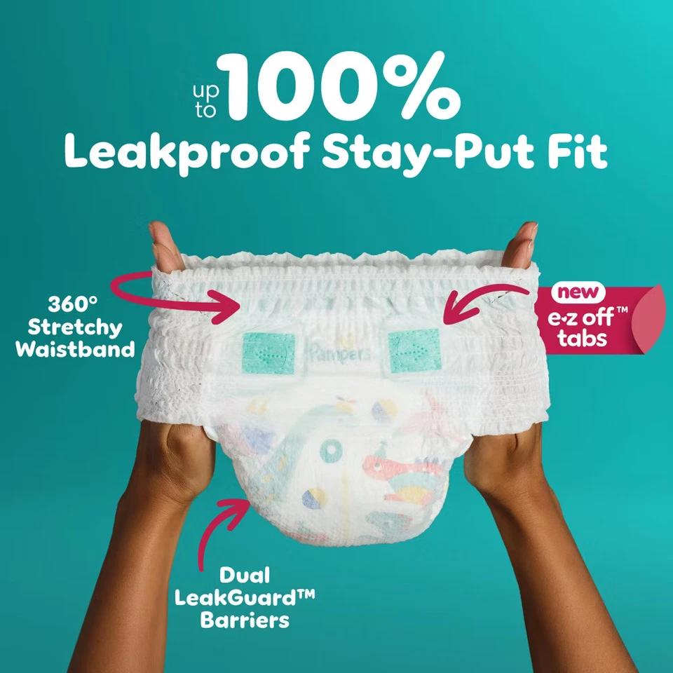Pañales Pampers Cruisers 360 - Talla 5 - 100ct Foto 4 de 4