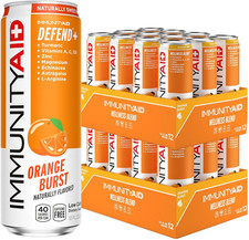 LIFEAID Immunity Drink, Echinacea Zinc Vitamin C, 24 Pack, 12oz