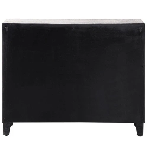 Uttermost Adalind Farmhouse 2-Door Wood Accent Cabinet in White Wash - Picture 6 of 9