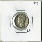Lot of 5 Mercury Silver Dimes 1941-1944 P D S 90% Silver Wartime Coin Collection — photo 5