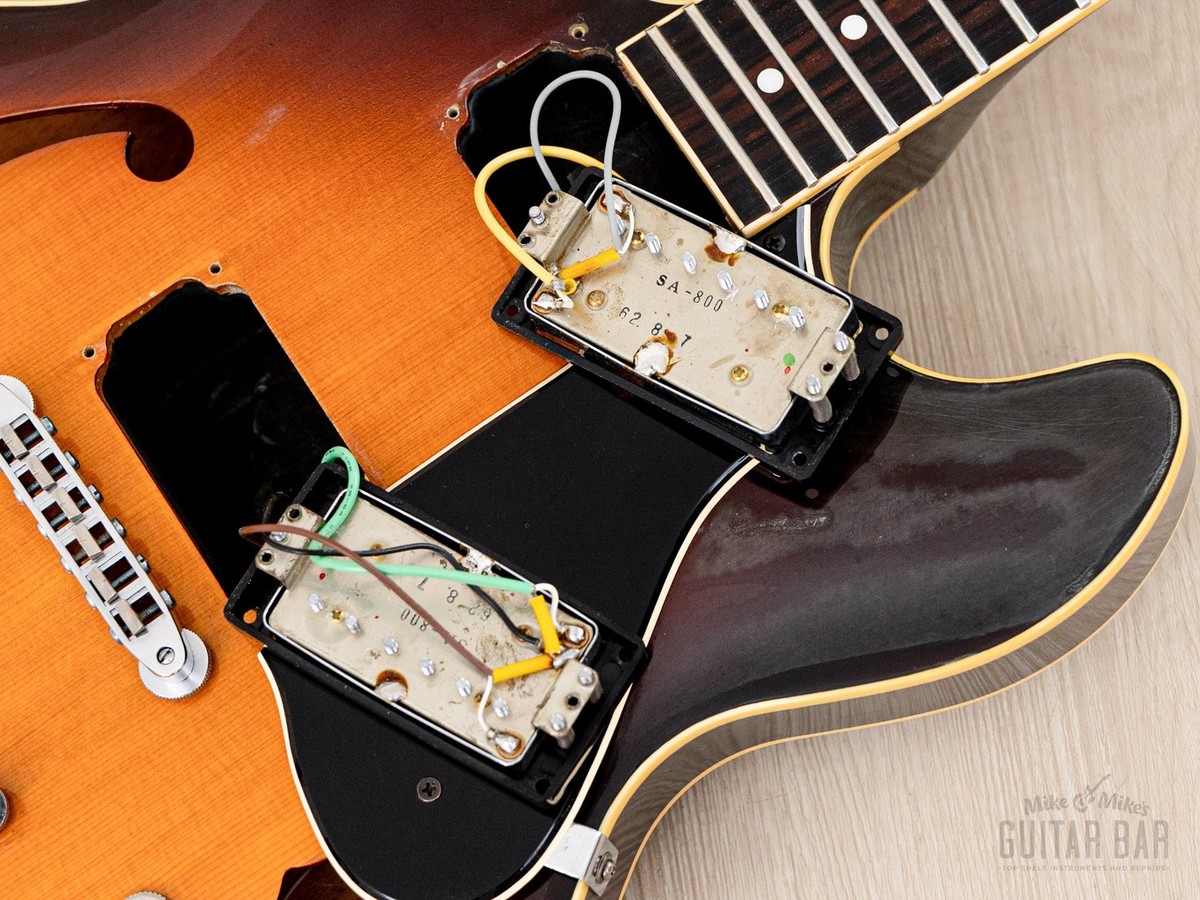 1987 Yamaha Super Axe SA-1800 Vintage Carved Top Semi-Hollow
