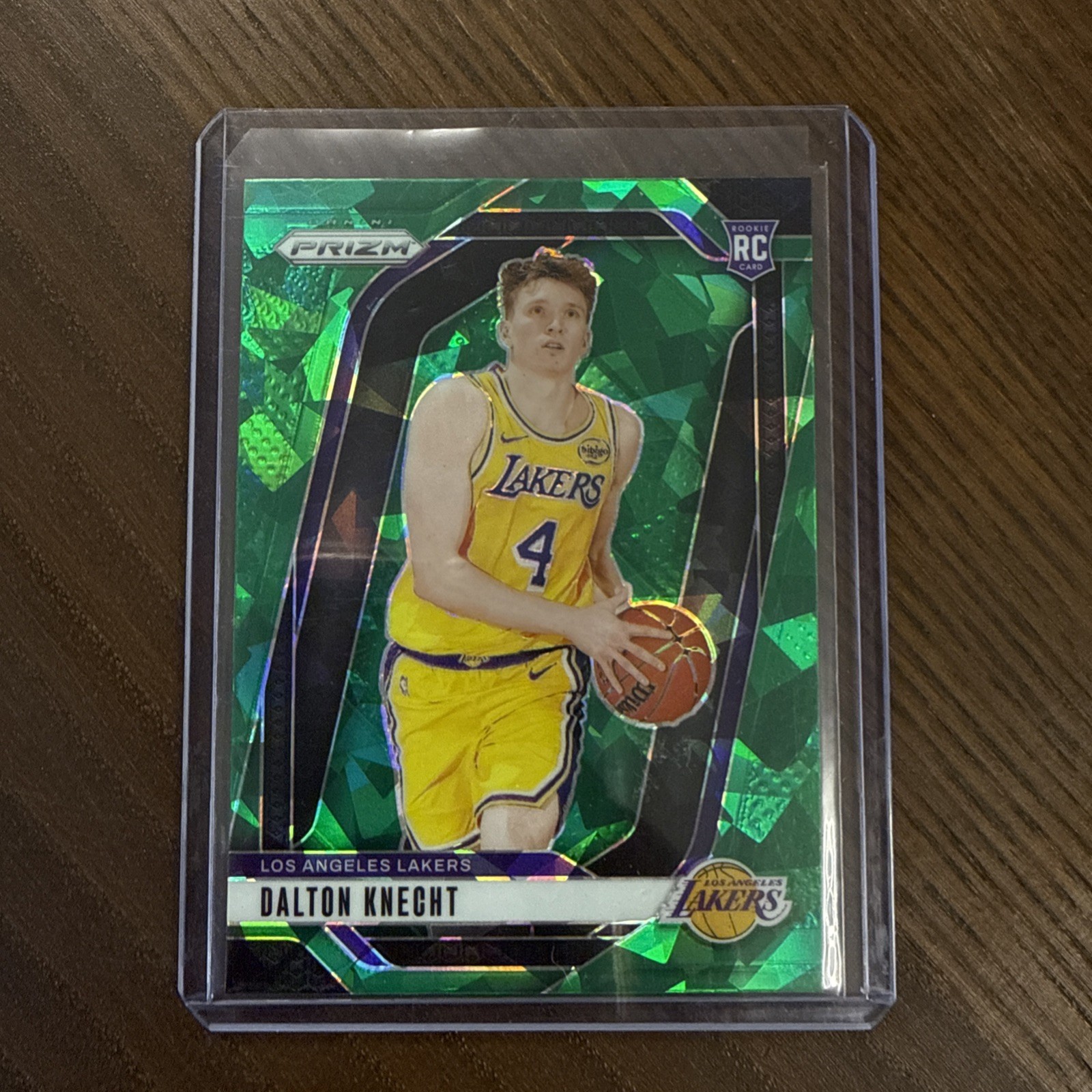 2024-25 Panini Prizm Dalton Knecht Green Ice Prizm #238 Rookie RC