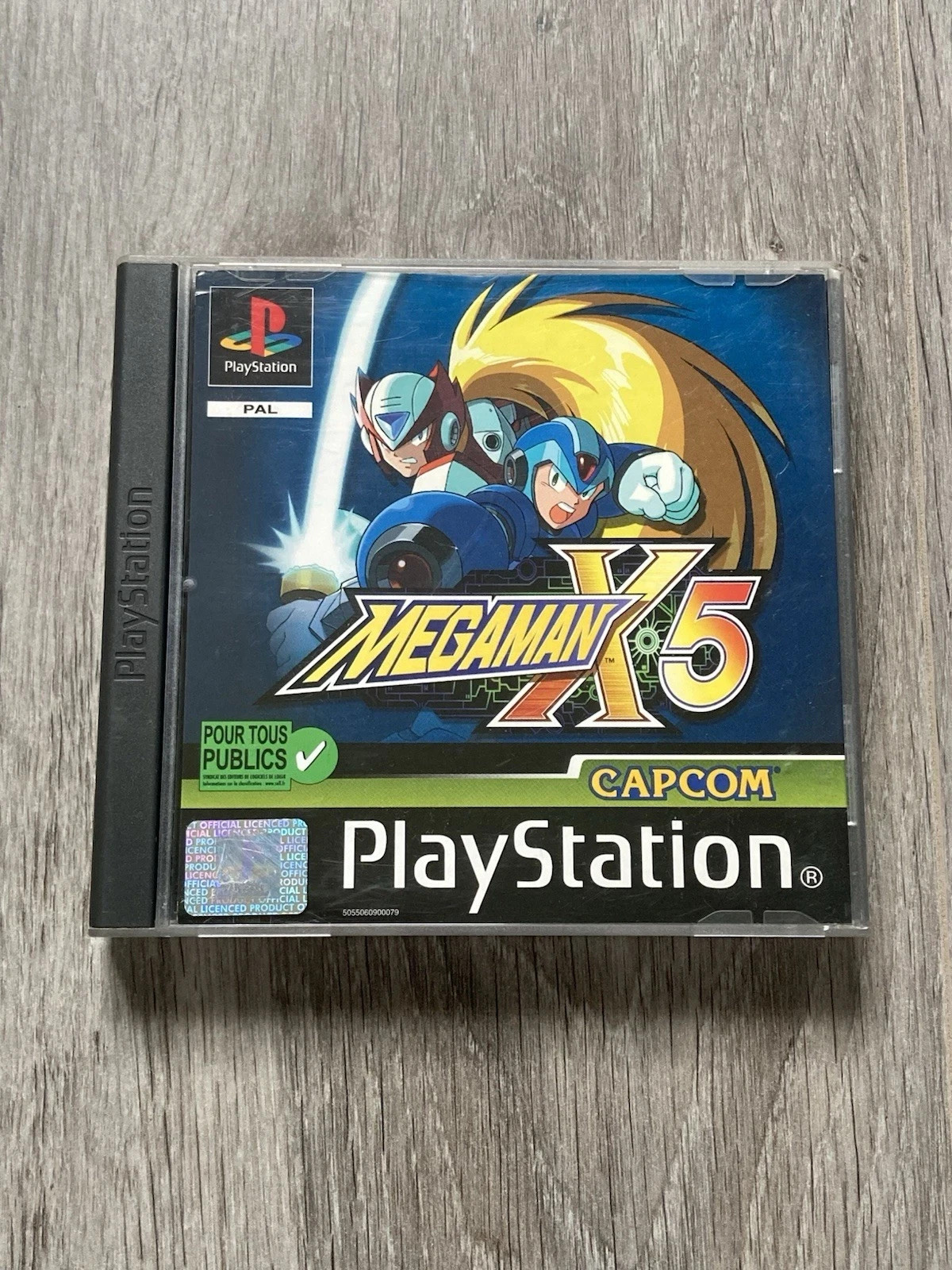 Megaman X5 Mega Man X 5 Ps1 Pal Fr Cib