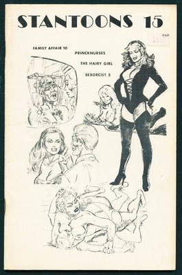 STANTOONS 15 Original Self-Published 'Zine Eric Stanton Illustrations 1984