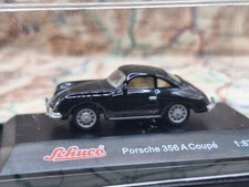 Schuco Model Car 1:87 H0 Porsche 356 A Coupé Black