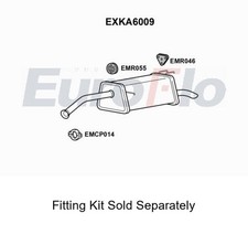 Rear Muffler Silencer Insert Exhaust System Fits Kia Picanto EuroFlo EXKA6009