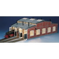 Fleischmann H0 6476 Ringlokschuppen Bausatz 3-StäNdig Drehscheibe NEU