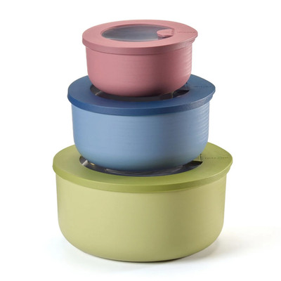 GUZZINI SET 3 BEHÄLTER MIT LUFTDICHTEN DECKELN - STORE&MORE