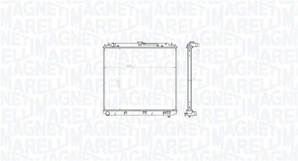 Magneti Marelli MotorküHler WasserküHler 350213212800 FüR Nissan Navara NP300 3-image