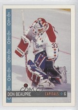 1992-93 O-Pee-Chee Don Beaupre #28 0c4