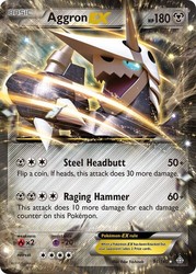 Aggron-EX 93/160 XY Primal Clash Ultra Rare Holo