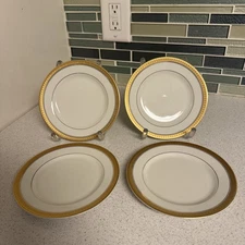 Mikasa Palatial Gold L3234 Bread & Butter Plate Set Of 4