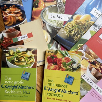 Weight Watchers Bücher   Plus Points System   einzeln wählbar Kochbücher