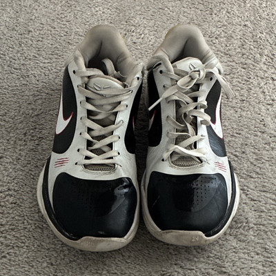 Nike Kobe 5 Men s Black/White Colorblock Low Top Lace-Up Basketball Sneakers